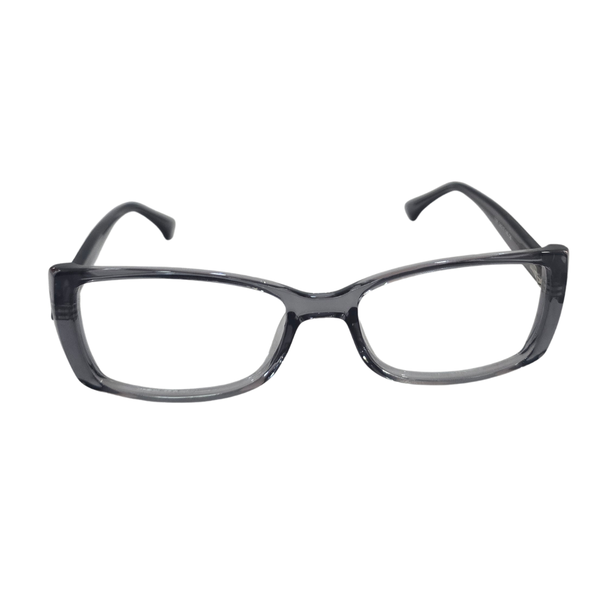 Armação de Grau Retangular RITZ Acetato Translúcido Cinza