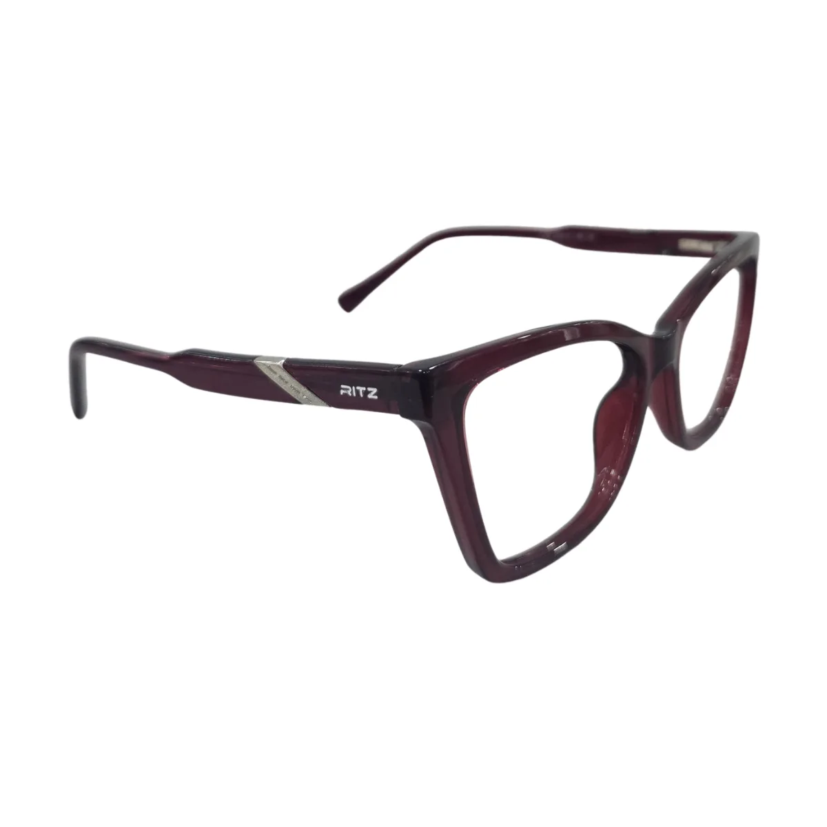 Armação de Grau Gatinho RITZ Acetato Vermelho Translucido