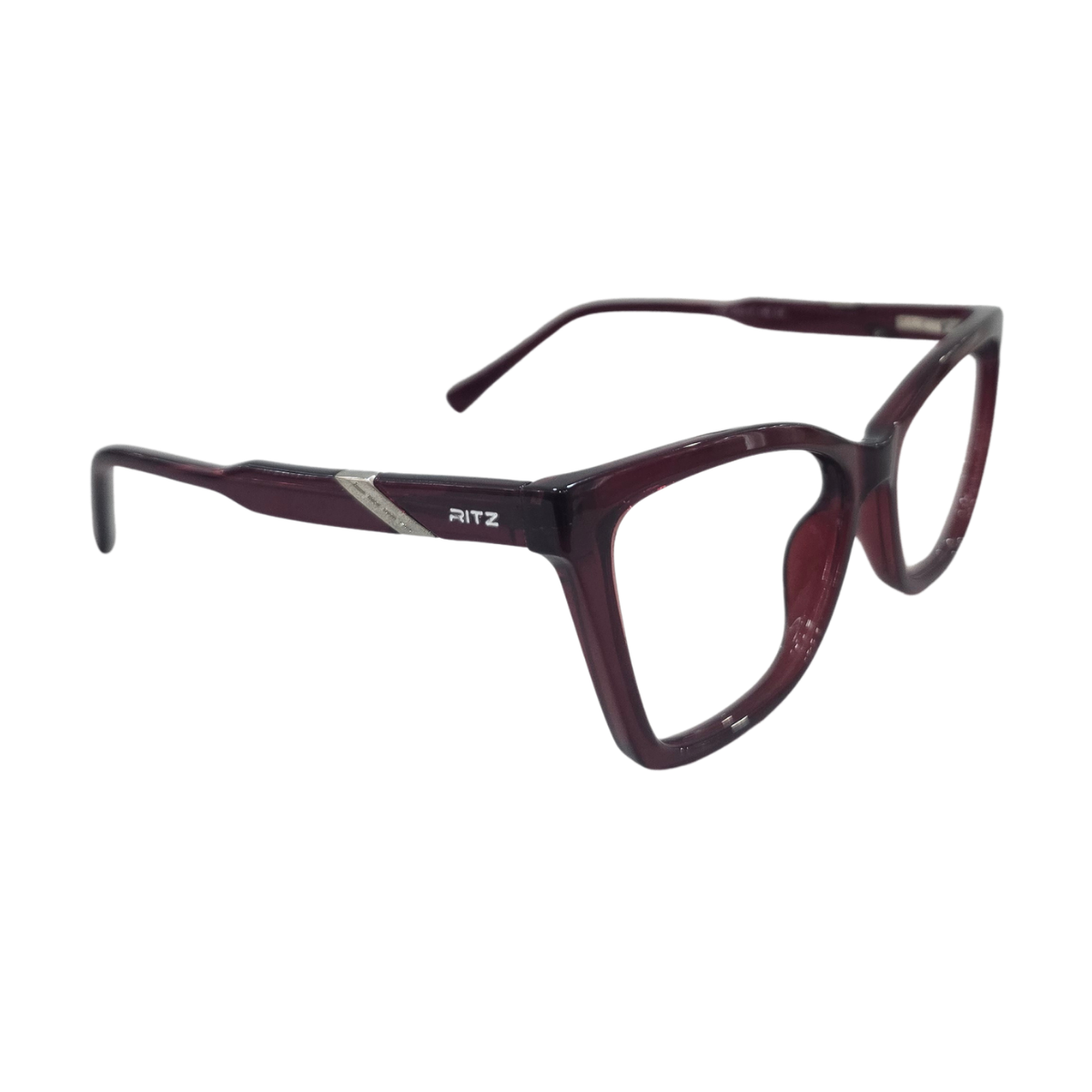 Armação de Grau Gatinho RITZ Acetato Vermelho Translucido