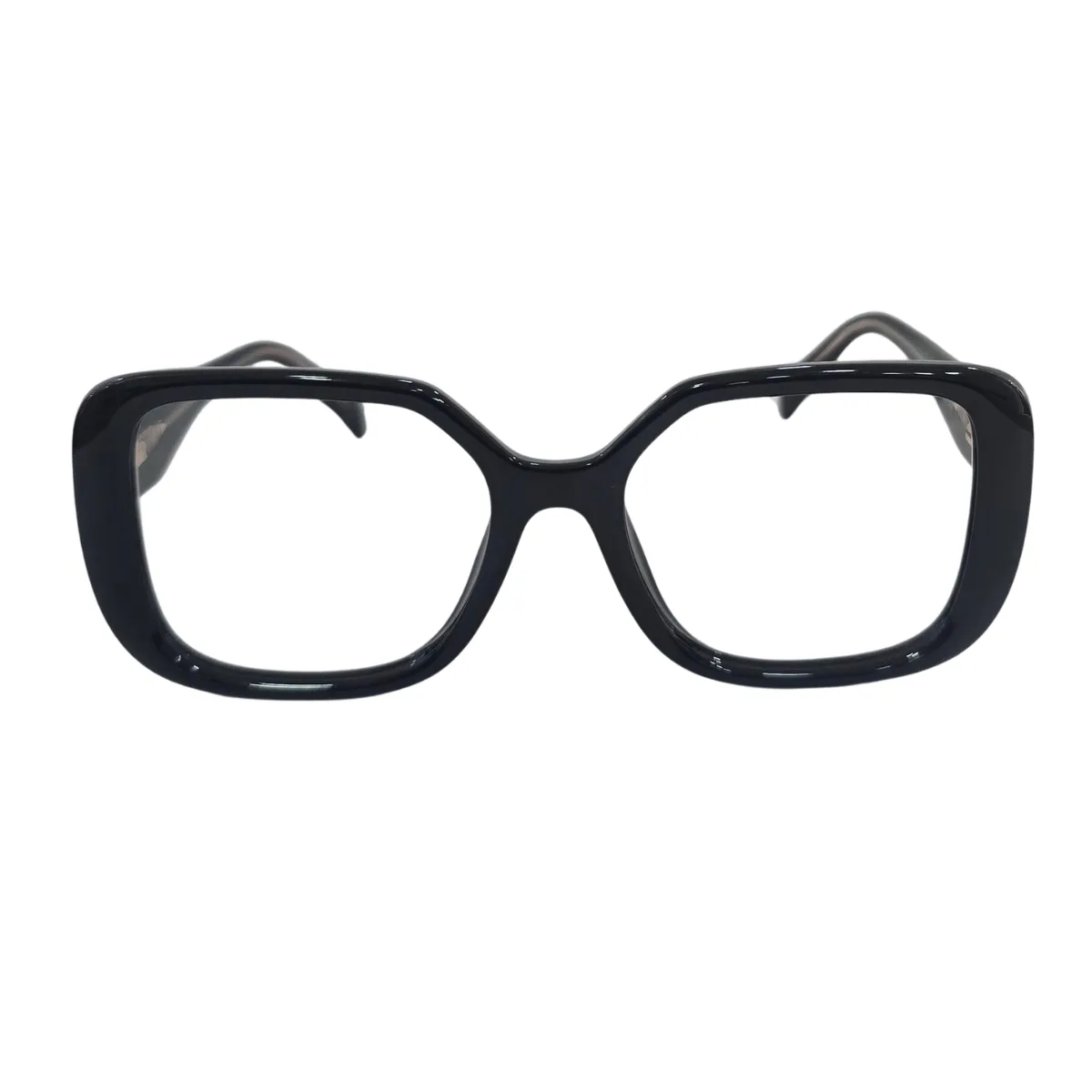 Armação de Grau Quadrada RITZ Acetato Preto Bold