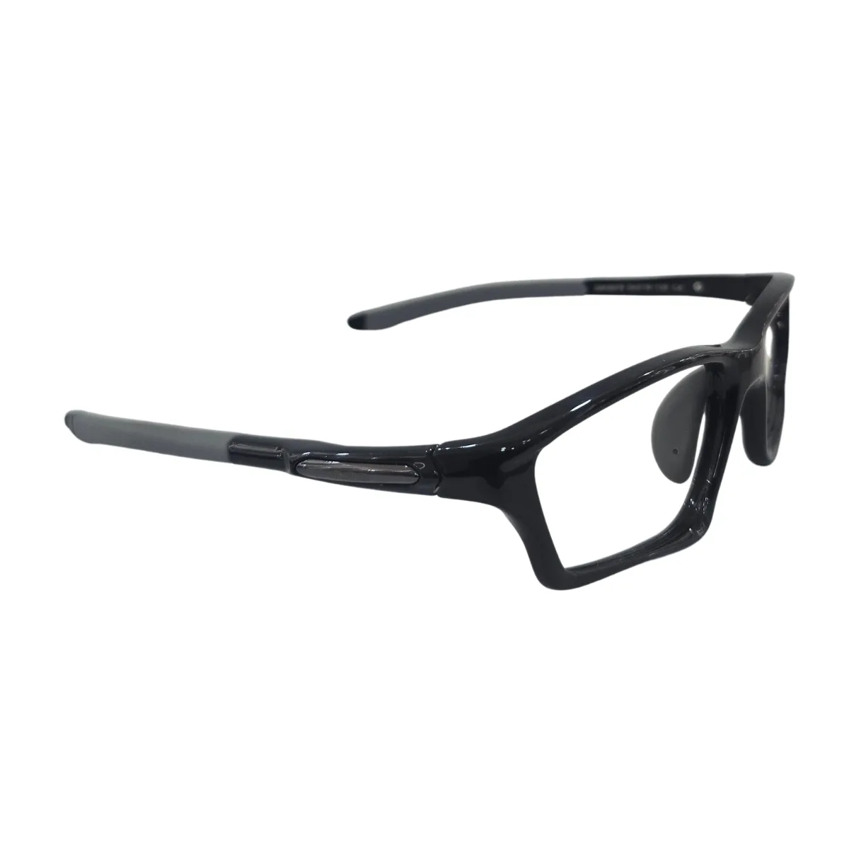 Armação de Grau Esportiva Masculina TR90 Preta e Cinza