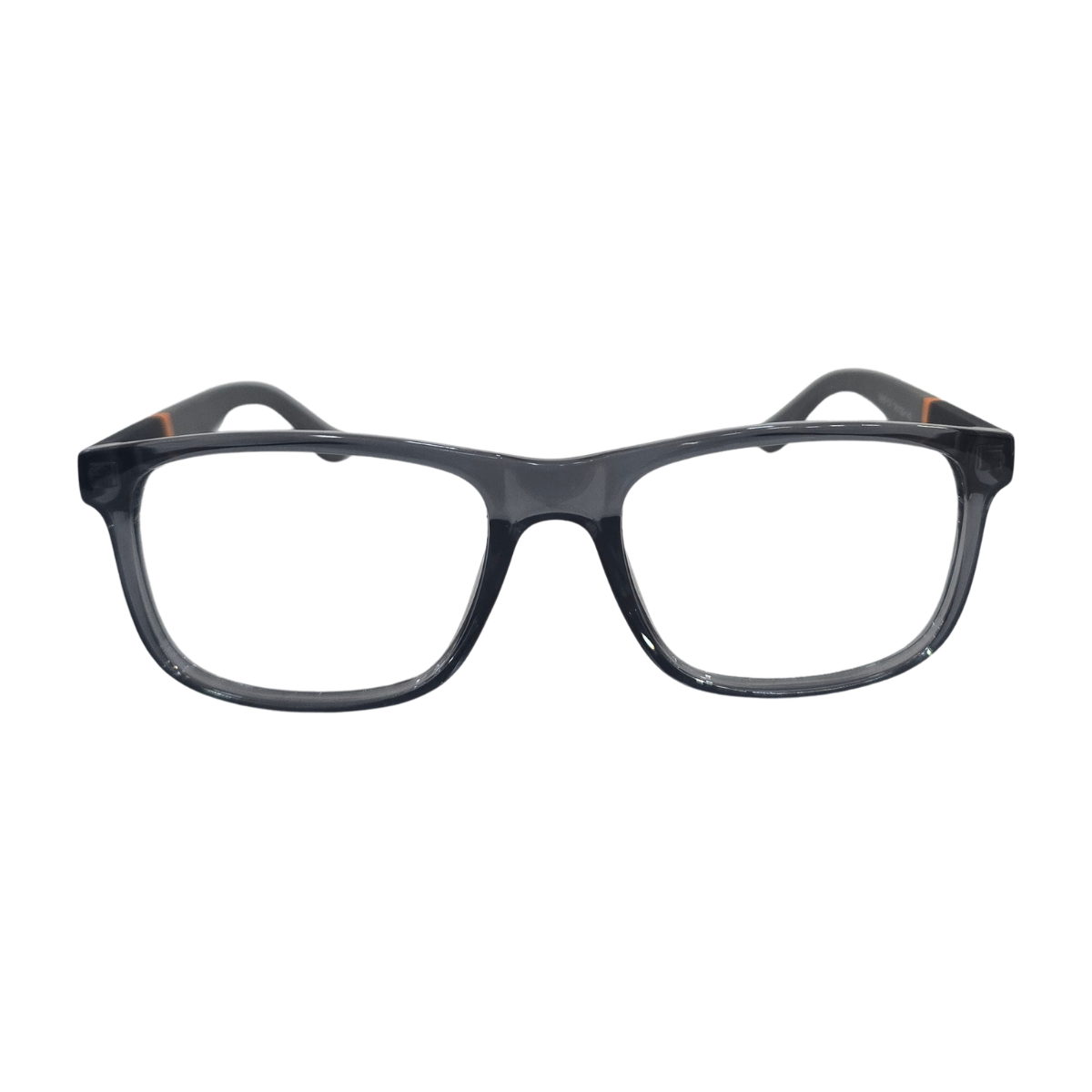 Grau Retangular Masculina RITZ Translúcida Cinza