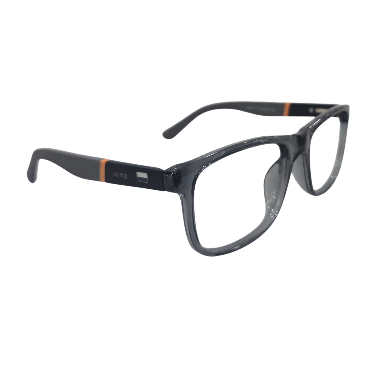 Grau Retangular Masculina RITZ Translúcida Cinza