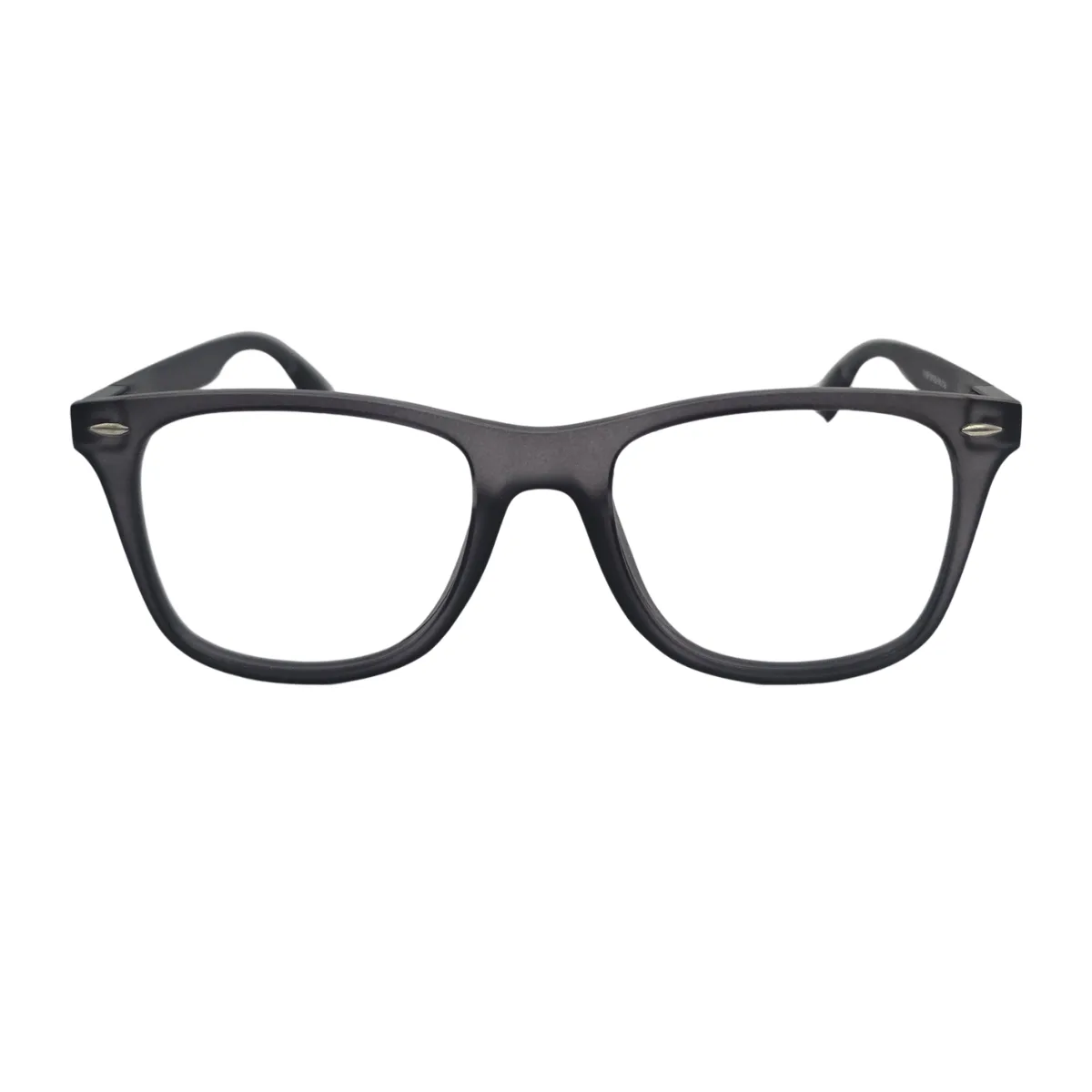 Armação de Grau Retangular Masculina RITZ Wayfarer Preta Fosca