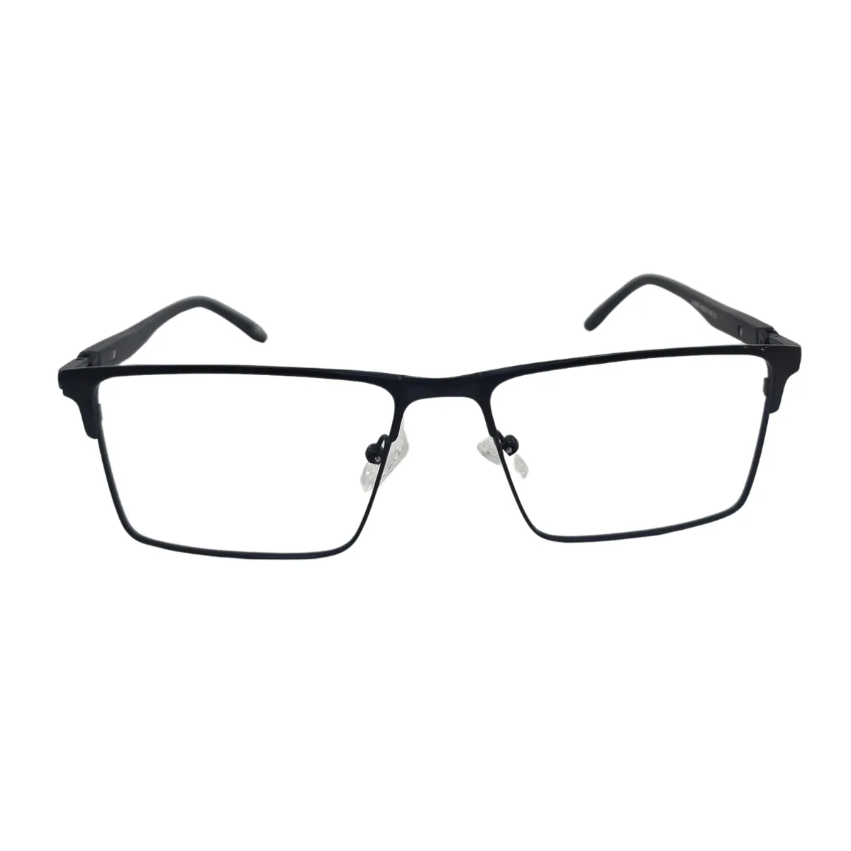 Armação de Grau Retangular Masculina RITZ Metal Preta