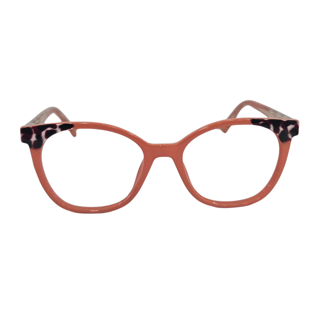 Armação de Grau Gatinho RITZ Acetato Salmão e Tartaruga