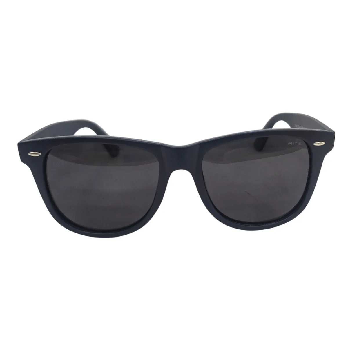 Óculos de Sol Masculino RITZ Wayfarer Preto Fosco