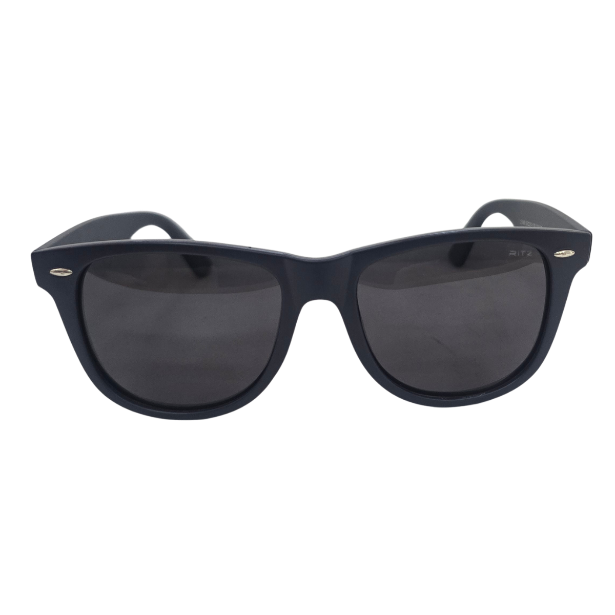 Óculos de Sol Masculino RITZ Wayfarer Preto Fosco
