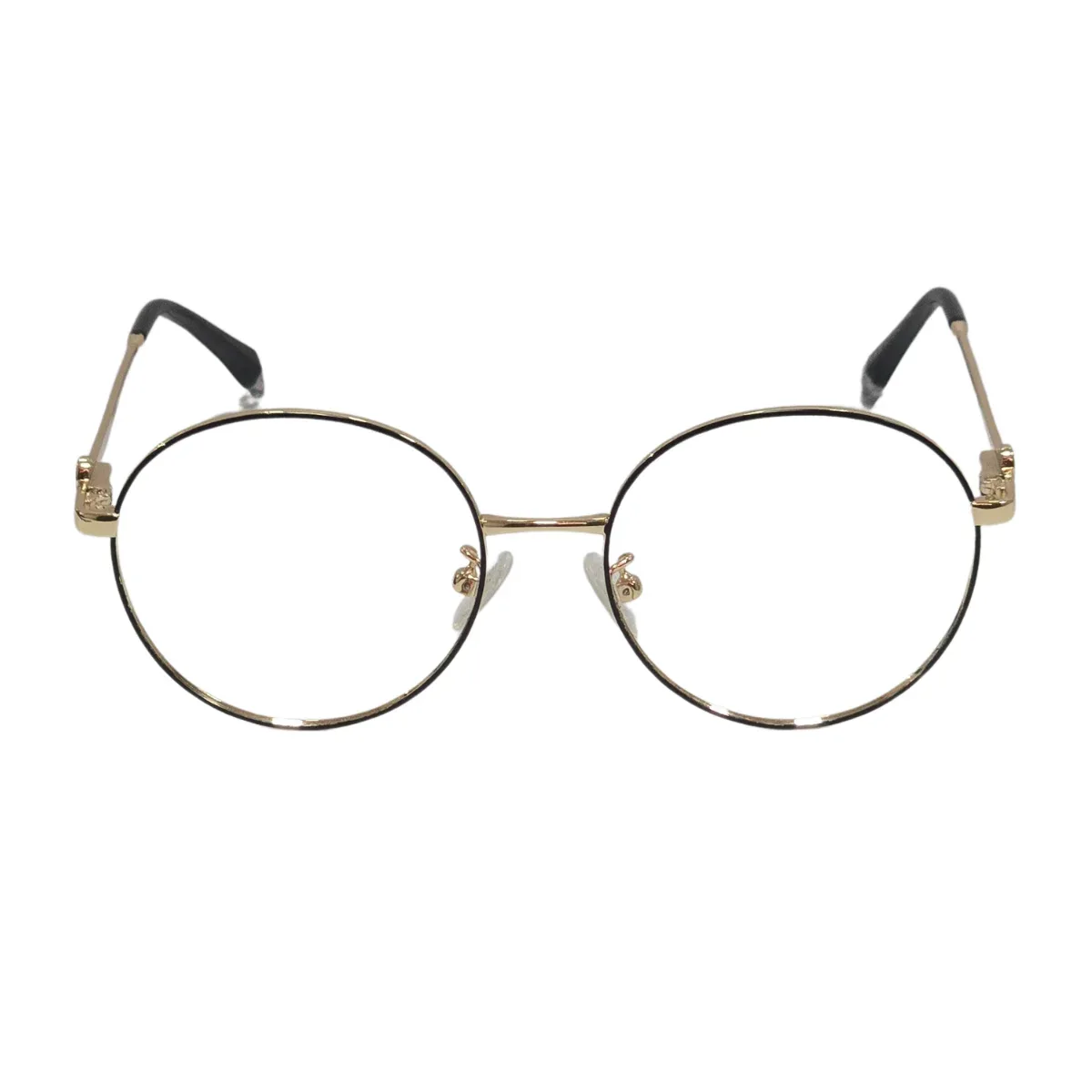 Armação de Grau Feminino RITZ Redonda Dourada Clássica